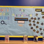 Central Library 4th Floor Secrets and Stories Display Board
